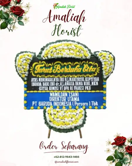 Papan Bunga Duka Pela Mampang